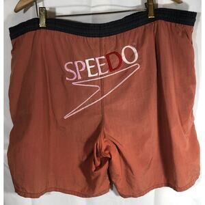 Speedo Board Shorts Lined Drawstring Pockets 42 **Sz Tag Missing See Meas**